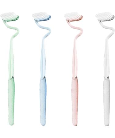 Awakentti Travel Toothbrush - S-Shape Extra Soft Brush for Adults | Comprehensive Oral Care & Tongue Coating - Buy Online on GoSupps.com