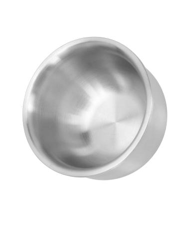 Professional Stainless Steel Shaving Soap Bowl - Portable Barber Shop & Home Use - Buy Online on GoSupps.com