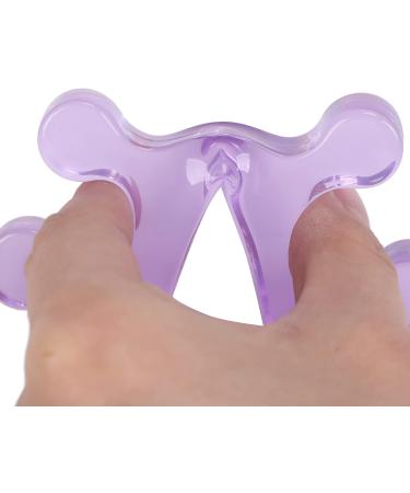 Pack of Purple Silica Gel Toe Separators Bunion & Hammer Toe Relief Stretchers | Best Toe Straighteners - Buy Online on GoSupps.com