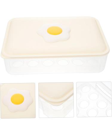 Zerodeko 1pc 24 Egg Storage Box Eggs Egg Container Egg Dispenser Refrigerator Egg Storage Case Food Egg Plate - Buy Online on GoSupps.com