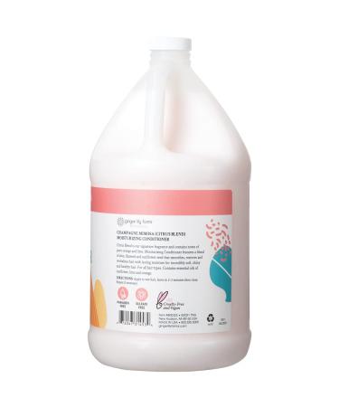 Ginger Lily Farms Botanicals Moisturizing Conditioner - Champagne Mimosa Scent - 1 Gallon (128 fl oz) Vegan & Cruelty-Free - Buy Online on GoSupps.com