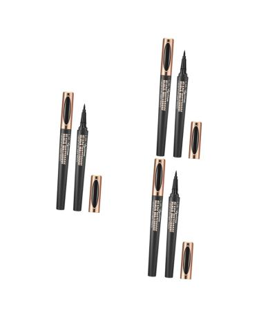 Beavorty 6 Pcs Makeup Eyeliner Brown Eyeliner Pencil Black Eyeliner Liquid Household Eyeliners Beauty Pen 1 count (Pack of 1) As Shownx3pcs