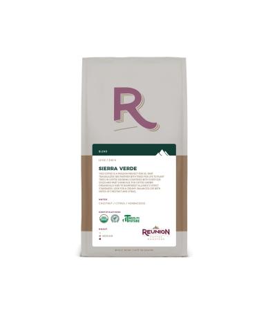 REUNION ISLAND ORGANIC SIERRA VERDE WHOLE BEAN 12OZ
