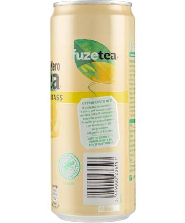  Italian Gourmet E.R. Fuze Tea Pack of 48 disposable 330ml boxes of lemon iced tea with a hint of lemongrass refreshing alcohol-free drinks 330ml disposable box + Italian Gourmet Polpa di Pomodoro 400g - Buy Online on GoSupps.com