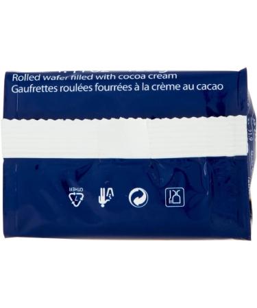  Italian Gourmet E.R. Gastone Lago Pack of 3 mini cocoa waffle rolls filled with cocoa cream 125g - Buy Online on GoSupps.com