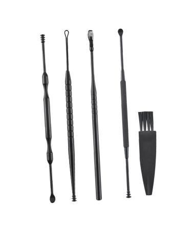 FOMIYES 1 Set Ear Cleaner Ear Scoop Stainless Steel Ear Spoon Ear Clean Tools Kit Practical Ear Pick Reliable Ear Pick Practical Ear Cleaning Tools Portable Ear Pick