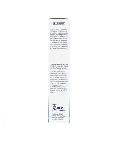 Laufwunder Foot Balm 75ml - All-Natural Skin Moisturizer for Soft Smooth Feet | Shop Internationally - Buy Online on GoSupps.com
