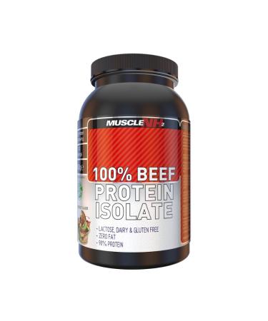 MuscleNH2 Beef Protein Isolate Powder 90% High Protein Low Fat Dairy Free Gluten Free Soy Free Clear Isolate Tutti Frutti Flavour 900g 30 Servings (Pack of 1) Tutti Frutti 1 kg