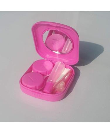 Lentil & Contact Lens Storage Container | Square Mini Box with Mirror | Perfect for Colored Contact Lenses | Stylish R Roze Design - Buy Online on GoSupps.com