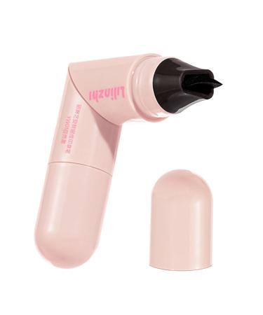 TaimeiMao Double Head Eyeliner Stamp Wing Tip Pen Swivel Eyeliner Waterproof Black Smudge Resistant Natural Durable Quick Dry for Parties Travel Workdays Weddings SchwarzerA01