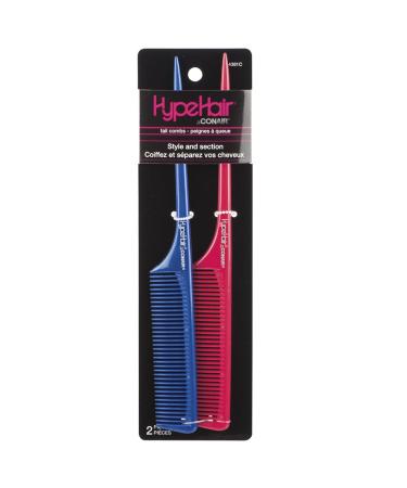 Hype Hair by Conair 2pk Rat Tail Combs w/Fine Teeth