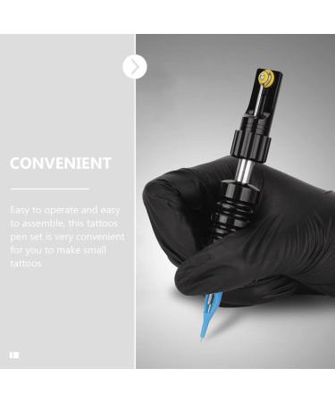 Healeved Tattoo Needles Complete Tattoo Pen Kit with Rotating Storage Rack - WSTZ1234 01 | Tattoo Kit for Beginners and Artists - Buy Online on GoSupps.com