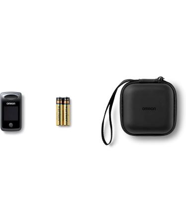 Omron P300 Intelli IT Fingertip Pulse Oximeter - Bluetooth Enabled, SpO2 Monitor for Blood Oxygen Saturation - Black - Buy Online on GoSupps.com