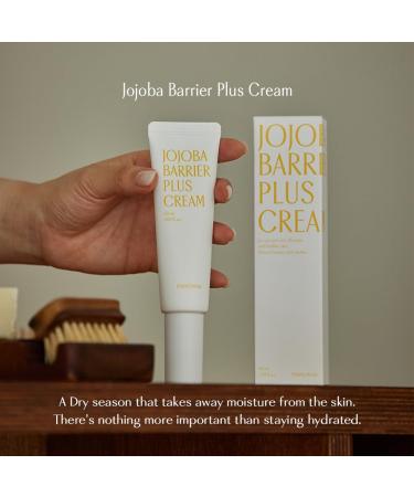 Jojoba Berrier Plus Cream 1.69oz - 24HR Moisturizer with Jojoba Oil & Hyaluronic Acid for Dry Skin | Korean Skin Care - Buy Online on GoSupps.com