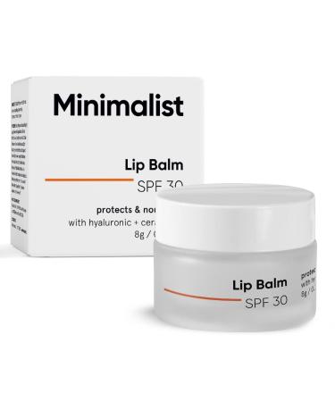 Goldy SPF 30 Lip Balm with Ceramides & Hyaluronic Acid | Lip Protection & Nourishment | For Women & Men | 8 gm 0.28 Ounce