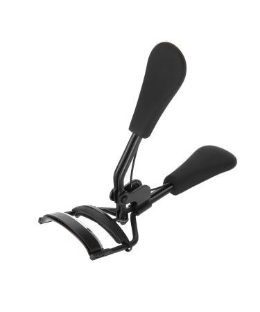 Professional Stainless Steel Eyelash Curler Silicone Ring Pad Eye Lash Curling Tool Black (Akozonmkwy8sbvga-01)