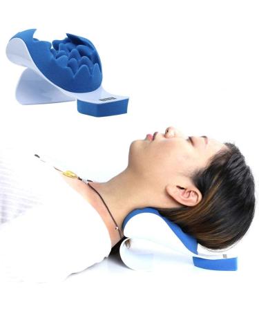 Neck and Shoulder Relaxer Neck Pain Relief Pillow for Tension Headache Relief Neck Support Cervical Spine Alignment TMJ Treatment Muscle Relaxation Posture Correction Nerve Pain Relief