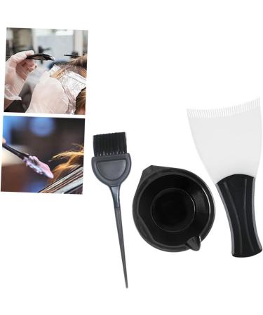 Gatuida Kit Pour Teinture Cheveux Avec Bol Brosse Et Plaque De Coiffure Outil Professionnel Portable Pour Chaud Usage Salon Et Domicile Noir - Buy Online on GoSupps.com