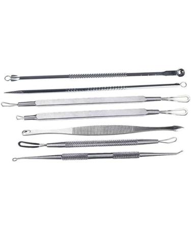 Housoutil 14 Pcs Blackhead Removal Blackhead Extractor Comedone Extractor Tool 7 Piece Set 1 count (Pack of 1) - Buy Online on GoSupps.com