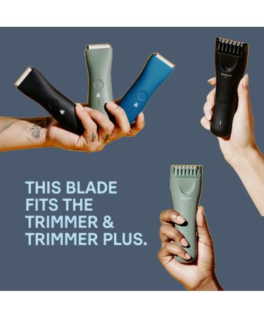 Meridian Sage Ceramic Trimmer Replacement Blades - 3 Pack for Electric Body & Pubic Hair Trimmer - Buy Online on GoSupps.com