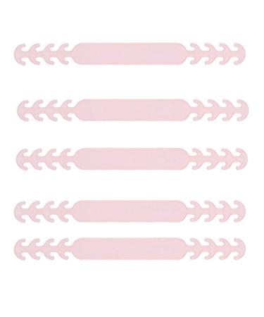 CHAW Comfortable Ear Strap Hook-Adjustable Extension Strap Can Reduce Ear Pain For Children And Adults Pink