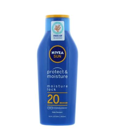 NIVEA SUN 400ML LOTION PROTECT & MOISTURE SPF20