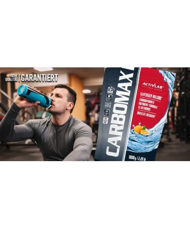 Activlab Glucide Carbomax Energy Power Dynamic 1000 Orange - Buy Online on GoSupps.com