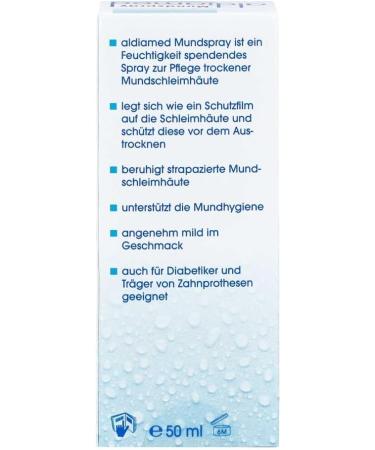 Aldiamed Oral Spray 50ml - Fast Relief for Oral Discomfort | Buy Internationally - Buy Online on GoSupps.com