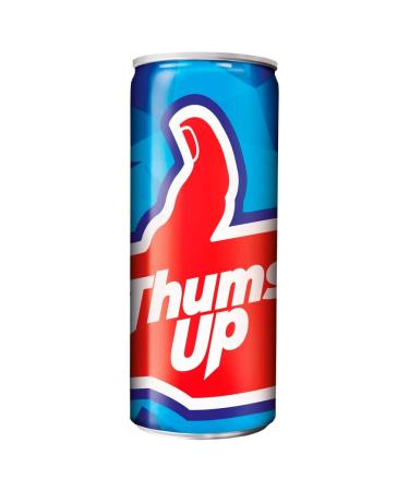 Thums up Can 300 ML - 24 can Fizzy Cola Drink
