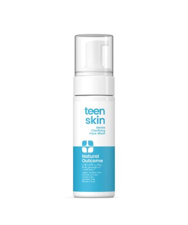 natural outcome Teen Skin Face Wash | Gentle Foaming Daily Boys & Girls Facial Cleanser Lotion | Natural Non-toxic Ingredients | For Teens  Preteens & Kids Looking to Prevent Acne | 5 oz