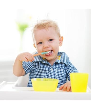 Vicloon Baby Spoon Set | 7 Pcs Soft Curved Silicone Feeding Spoons for Kids | BPA-Free Utensils for Toddlers and Infants - Buy Online on GoSupps.com
