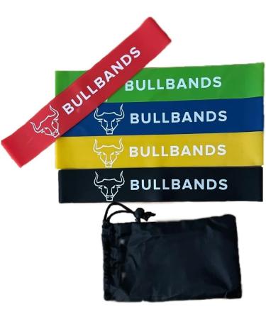 Heavy Duty Resistance Bands Set (5-40 lbs) - Perfect for Glute Arm Exercises Yoga Rehab & Physical Therapy - Includes Nylon Carry Bag - Buy Online on GoSupps.com