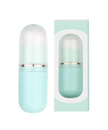 Retractable Makeup Brush Capsule Travel Makeup Brushes Face Blush Brush Foundation Brush for Liquid Makeup Powder Contouring Cream