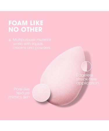 Super Soft Vegan Makeup Sponge Blender - Latex Free for Cream Powder & Liquid Application - Ideal for Flawless Makeup - Buy Online on GoSupps.com