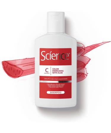  SCIENCE Science Hair Care Colour Energy Aloe Vera Shampoo 200 ml Suitable for Coloured and Depigmented Hair Natural Ingredients Pack 100% Recyclable Made in Italy - Buy Online on GoSupps.com