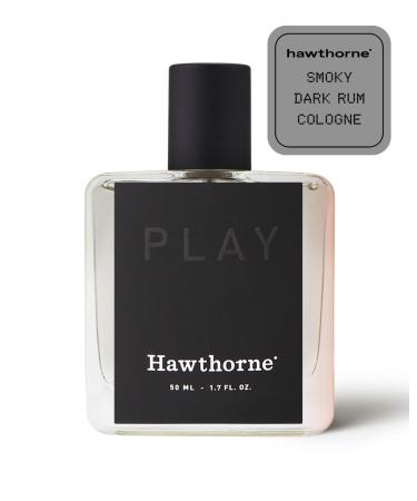 Hawthorne Smoky Dark Rum Cologne. The Intoxicating and Captivating Scent of Dark Rum Tobacco and Cedar. 1.7 Fl Oz.