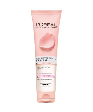 L'Oreal Paris L'Or al Paris Rare Flowers Cleansing Gel cleanses and moisturizes the skin for dry and sensitive skin.