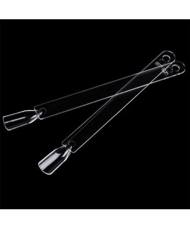 100 PCS Transparent Nail Swatches Sticks Fan-shaped Polish Display Board for Nail Art Tips Practice - Buy Online on GoSupps.com