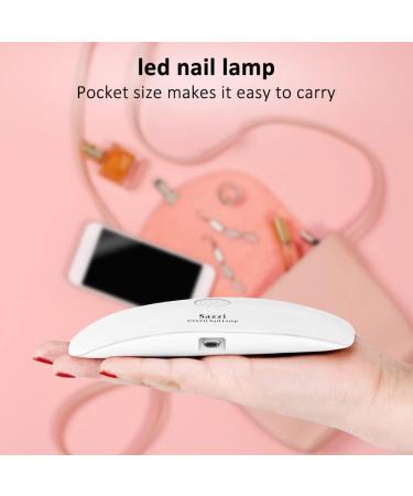 LED UV Nail Lamp 24W - Low Heat UV Light for Resin Cures 5 Nails Simultaneously Compatible with All Gels - Buy Online on GoSupps.com