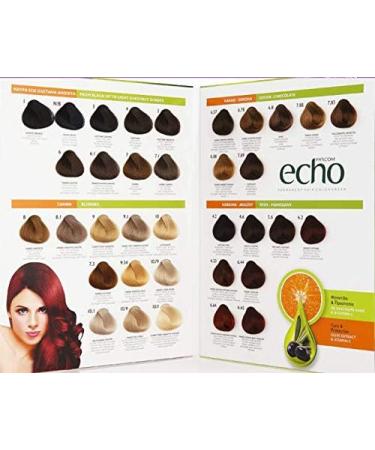 FARCOM Echo hair color with natural olive extract and vitamin C 60ml (7.83 light pallisandro) - Buy Online on GoSupps.com
