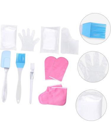 Beavorty 1ensemble De Soin Hydratants Cire De Paraffine Pour Mains Et Ensemble Spa Exfoliant Pour Peau S che Et Ab m e 17.5x6cm Rose - Buy Online on GoSupps.com