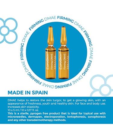 MEDIDERMIK FIRMING DMAE. DMAE Dermik helps improve the appearance of photo aged skin especially when flaccidity is present. 20 ampoules x 5 ml / 20 ampoules x 0 17 fl. oz - Buy Online on GoSupps.com