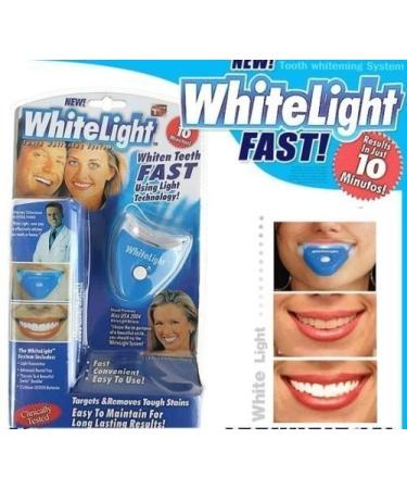 WHITE LIGHT Home KIT Teeth Tooth WHITENING Gel Super Bright Oral Bleaching LED