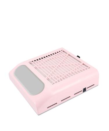 USKI 180W Nail Dust Collector Manicure Tools Garden Strong Power Natal Dust Collector with Removing Filter Professionals Pink 1 Pink
