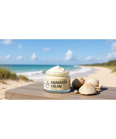 Di&Di Amaranth Cream Natural Anti-Aging & Deep Hydration Moisturizer | With Organic Amaranth Oil & Squalene | Face & Body Skin Repair Cream 1 oz - Buy Online on GoSupps.com