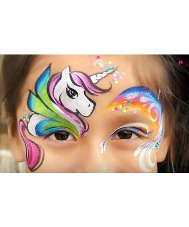 Maydear Kids Face Paint Kit - 14 Large Water-Based Colors Palette | Professional Grade Face Paints Safe for Sensitive Skin - Buy Online on GoSupps.com