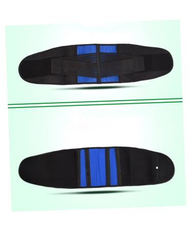FRCOLOR Adjustable Waist Support Belt - Lumbar & Athletic Support for Fitness | Breathable & Comfortable Black Gym Protection - Buy Online on GoSupps.com