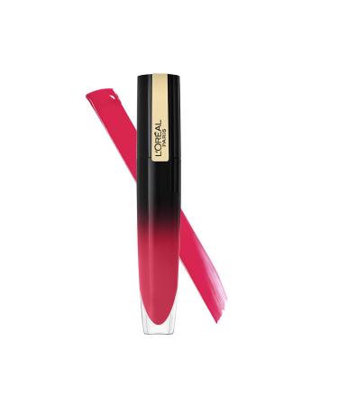 L'Or al Paris Rouge Signature Brilliant 306 BE - Vibrant Red Ink Lipstick with Shine | Shop Internationally - Buy Online on GoSupps.com