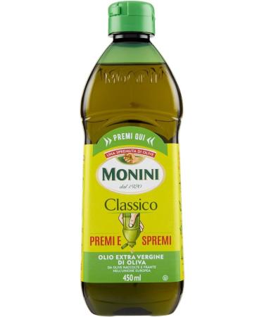 Monini Classico Press and Press Extra Virgin Olive Oil Squeeze Extra Virgin Olive Oil PET 450ml
