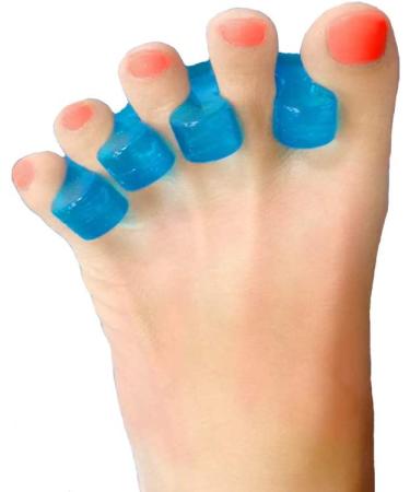 Toe Separators & Spacers for Bunion Relief - One Pair for Men and Women - Buy Online on GoSupps.com